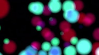 Bölgede yüzen renkli daireler, çok güzel görünüyorlar..