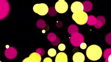 Bölgede yüzen renkli daireler, çok güzel görünüyorlar..