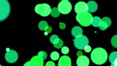 Bölgede yüzen renkli daireler, çok güzel görünüyorlar..