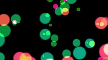 Bölgede yüzen renkli daireler, çok güzel görünüyorlar..