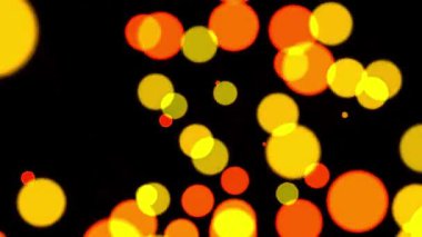 Bölgede yüzen renkli daireler, çok güzel görünüyorlar..