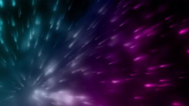 Işık demetleri etrafa saçılmış gibi görünüyordu..