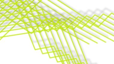 Sürekli hareket eden renkli çizgiler, parlak görünüyor..