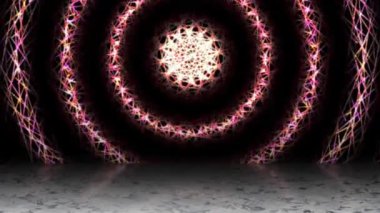 Parıldayan ışık dönmeye devam etti, gölgeler yere çakıldı..