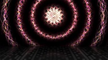 Parıldayan ışık dönmeye devam etti, gölgeler yere çakıldı..