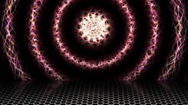 Parıldayan ışık dönmeye devam etti, gölgeler yere çakıldı..