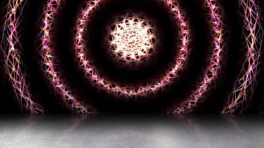 Parıldayan ışık dönmeye devam etti, gölgeler yere çakıldı..