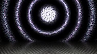 Parıldayan ışık dönmeye devam etti, gölgeler yere çakıldı..