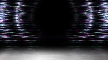 Parıldayan ışık dönmeye devam etti, gölgeler yere çakıldı..