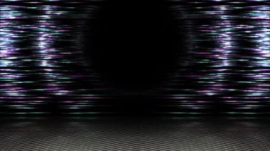 Parıldayan ışık dönmeye devam etti, gölgeler yere çakıldı..