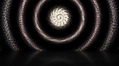 Parıldayan ışık dönmeye devam etti, gölgeler yere çakıldı..