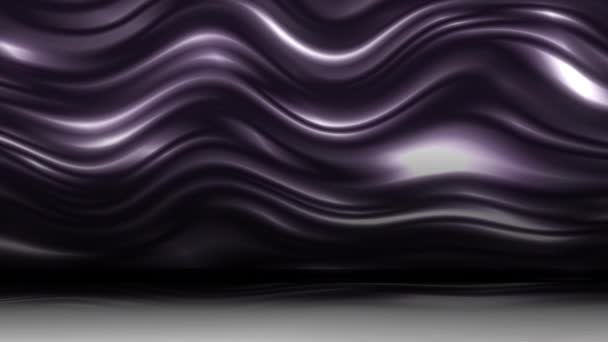 Wavy Moving Surface Reflects Light Continuously Modern Look — Vídeos de Stock