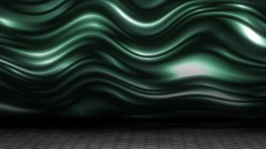 Dalgalı yüzey ışığı sürekli, modern ve güzel yansıtır..