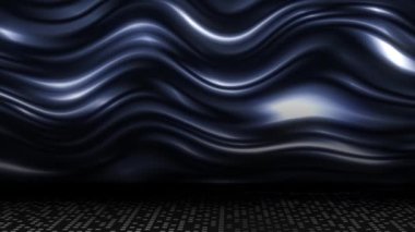 Dalgalı yüzey ışığı sürekli, modern ve güzel yansıtır..