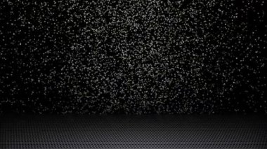 The beam of light flickered continuously as a shadow hit the ground below.