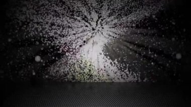 Bir gölge yere düştüğünde ışık demeti sürekli yanıp sönüyordu..