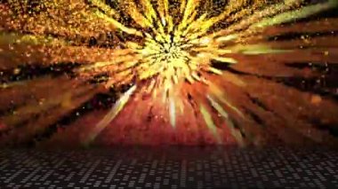 Bir gölge yere düştüğünde ışık demeti sürekli yanıp sönüyordu..