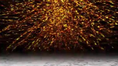 Bir gölge yere düştüğünde ışık demeti sürekli yanıp sönüyordu..