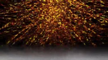 Bir gölge yere düştüğünde ışık demeti sürekli yanıp sönüyordu..