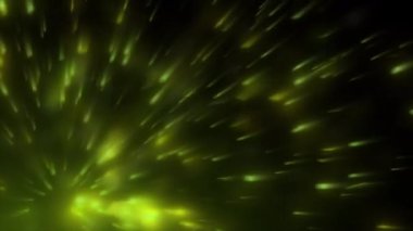 Dağılmış ışık demeti, parlak görünerek yüzmeye devam etti..