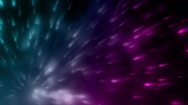 Dağılmış ışık demeti, parlak görünerek yüzmeye devam etti..