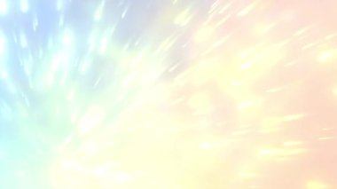 The scattered beam of light continued to float, looking bright.