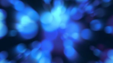 Dağılmış ışık demeti, parlak görünerek yüzmeye devam etti..