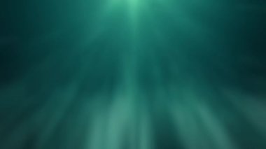 Dağılmış ışık demeti, parlak görünerek yüzmeye devam etti..