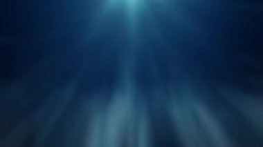 The beam of light flew in a continuous swirl.