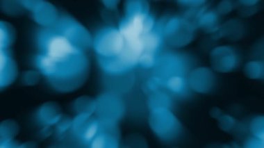 The beams of light scattered across the area looked bright.