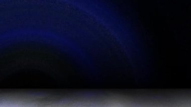 The light continuously swirled across the space, looking modern.
