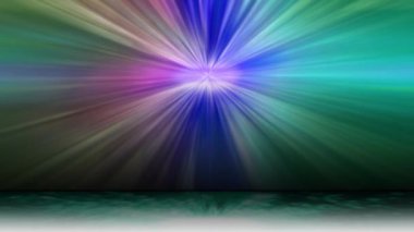 Işık yavaşça ve sürekli hareket eder, modern görünür..