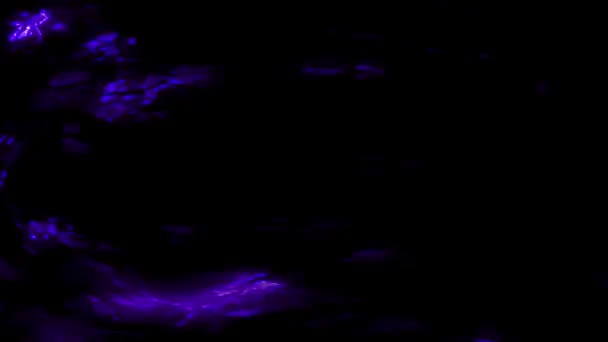 Beam Light Drifted Metal Surface Flickered Continuously Looking Terrifying — Vídeo de stock