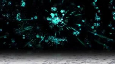 Dağınık ışık demeti sürekli olarak bölgede daireler çiziyordu..