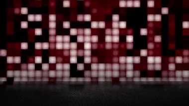 Sürekli yanıp sönen kare bir ızgara modern görünüyor..