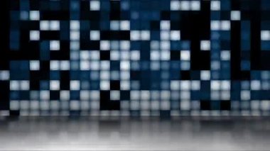 Sürekli yanıp sönen kare bir ızgara modern görünüyor..