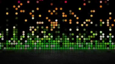 A square grid of continuous flashing looks modern.