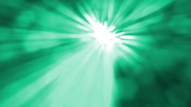 The light continuously swirled across the space, looking modern.