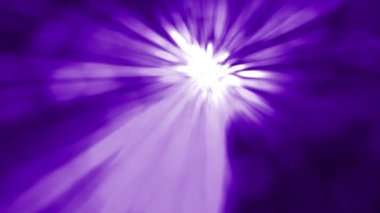 The light continuously swirled across the space, looking modern.