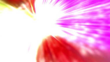 The light continuously swirled across the space, looking modern.