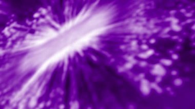 The light continuously swirled across the space, looking modern.