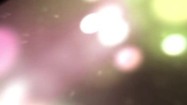 The light continuously swirled across the space, looking modern.