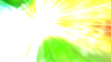 The light continuously swirled across the space, looking modern.