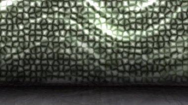 A continuous swirl of metal looks modern.