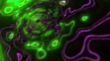 The colorful light spreads in a continuous swirl, looking modern.