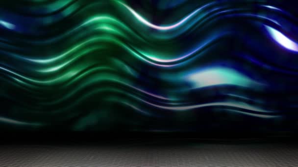 Wavy Curved Surface Continually Reflects Light — Video