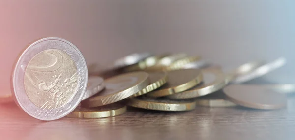 Euro sent sikkeler, finans kavramı, emeklilik fikri