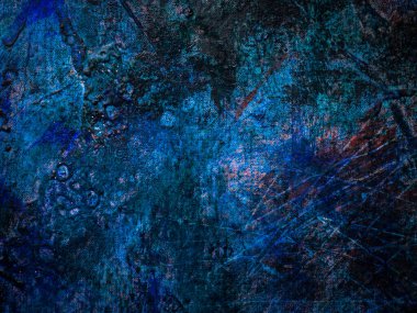 Mavi ve siyah renklerde soyut arkaplan