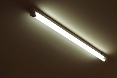 Neon tüpü ışık arkaplanı