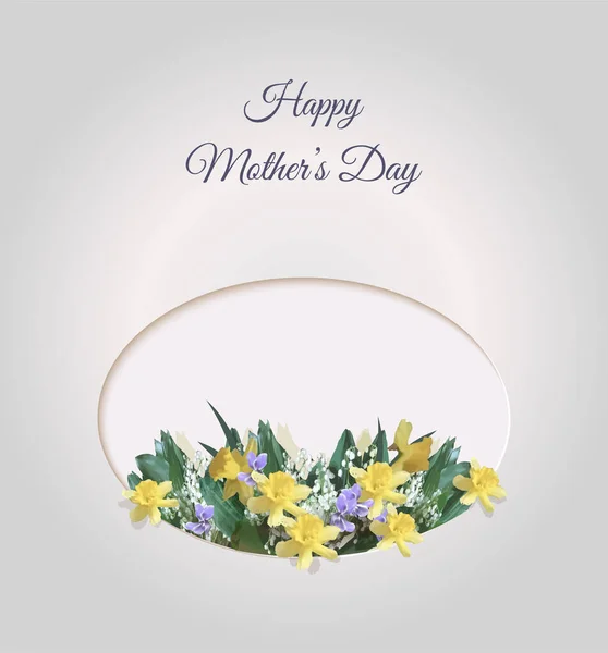 beautiful flowers bouquet. vector illustration.